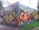 Mural Graffitis Wall