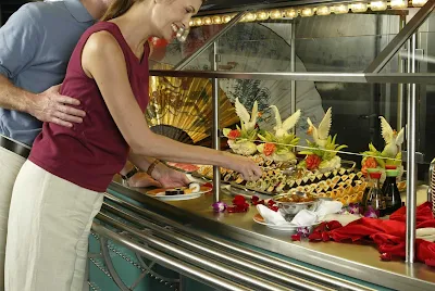 You'll enjoy the variety of food available in Celebrity Millennium's many restaurants and cafes, including sushi.