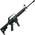 AR-15 machine-gun logo