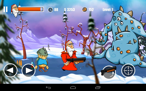 【免費動作App】Santa's Monster Shootout-APP點子