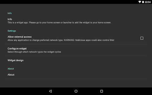 Toggle Network Type 5.0 (root) Screenshots 11