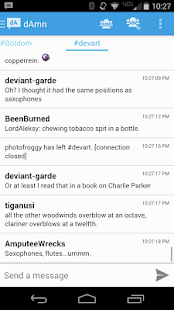 Free dAmnMessenger LITE APK for Android