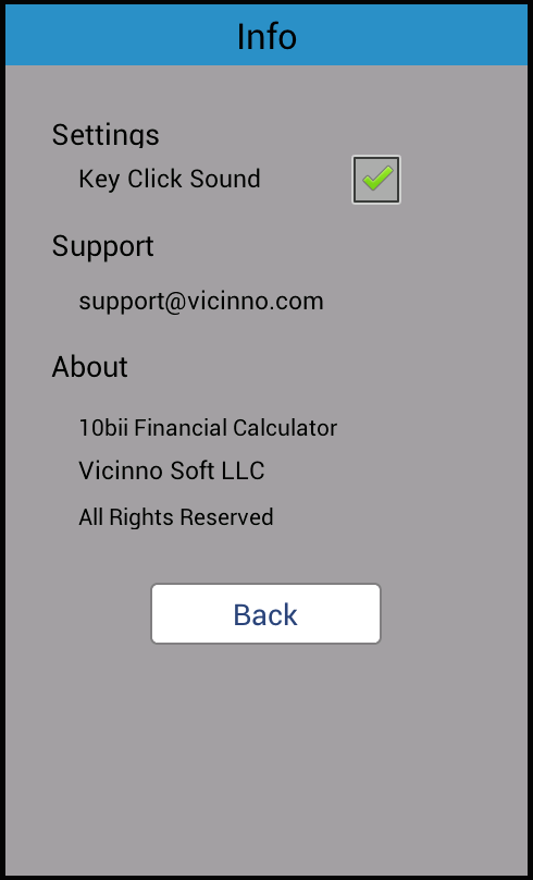 10bii Financial Calculator Screen 3