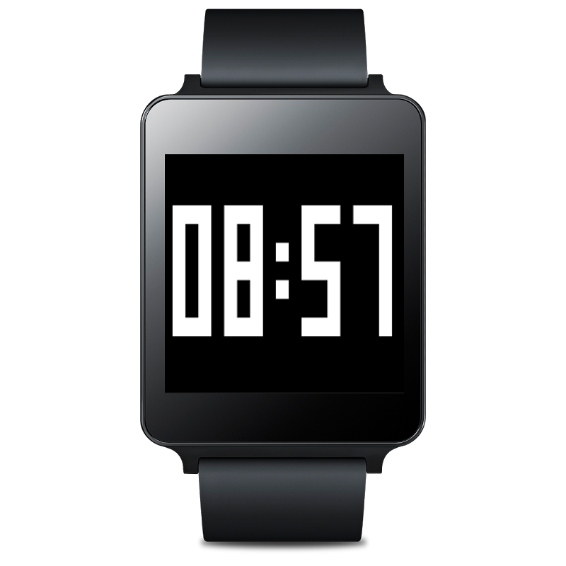 LCDTime Wear Watch Face Screen 2