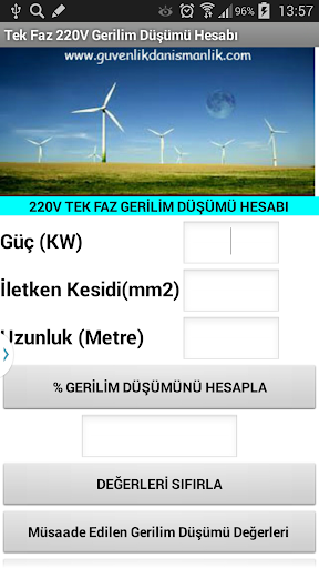 【免費工具App】Elektrik Gerilim Düşümü Hesabı-APP點子