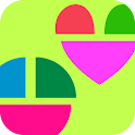 Touch and Smile! Various Shape logo
