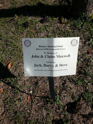 John and Claire Maxwell Memorial
