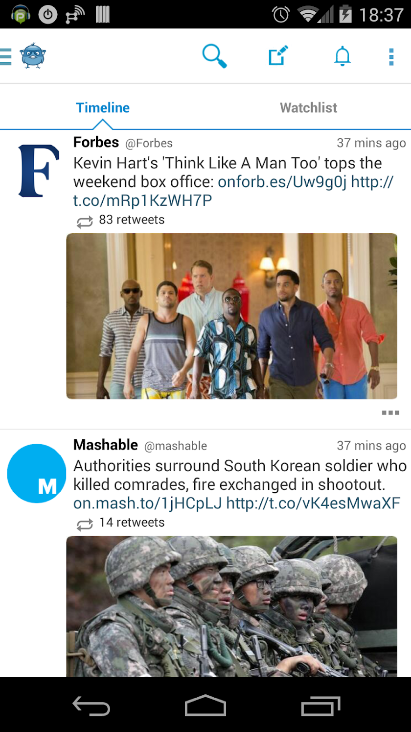 Tweetr+ PRO for Twitter Screen 2