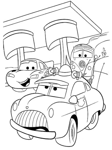 Lightning Mcqueen Car Coloring