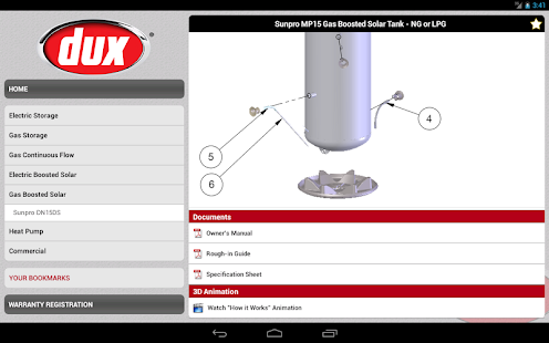 Dux Plumbers Handbook - Tablet Screenshots 3