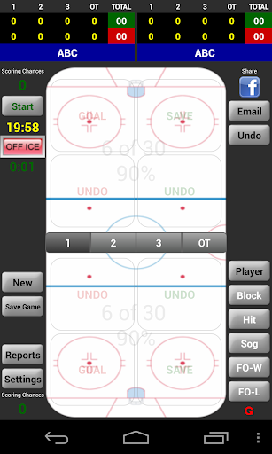 iSOG PRO Goalie Player Stats