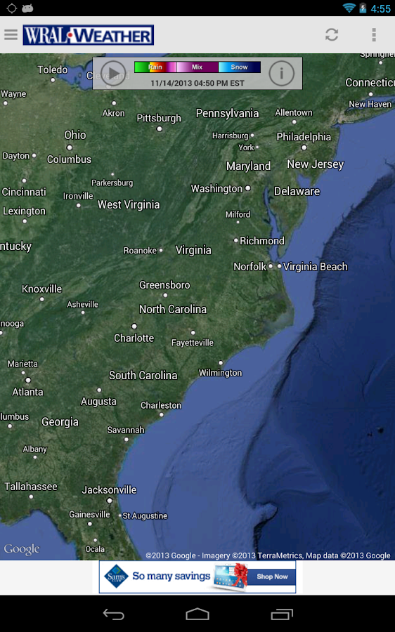 WRAL Weather Android Apps on Google Play