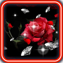 Diamond n Roses live wallpaper icon