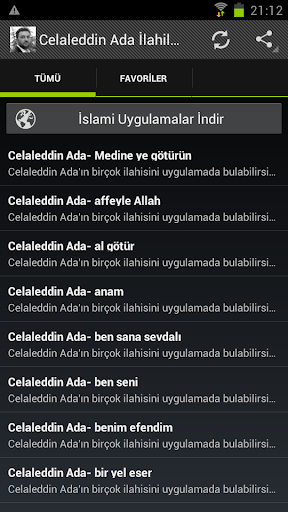 Celaleddin ADA İLAHİLERİ