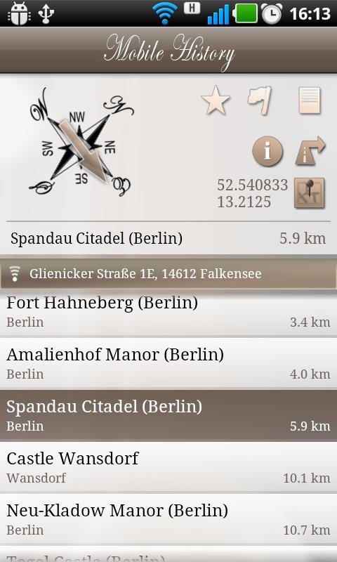 Mobile History Screen 1
