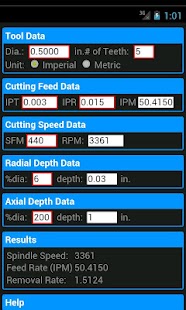 Free Speed Feed Calculator APK for Android