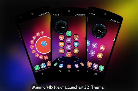 【免費個人化App】Minimal Next Launcher 3D Theme-APP點子