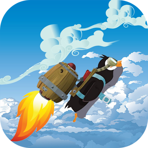 Racing Penguin Flying Free 冒險 App LOGO-APP開箱王