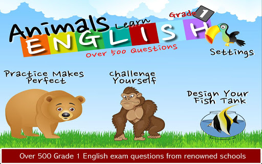 Animals Learn English Grade 1