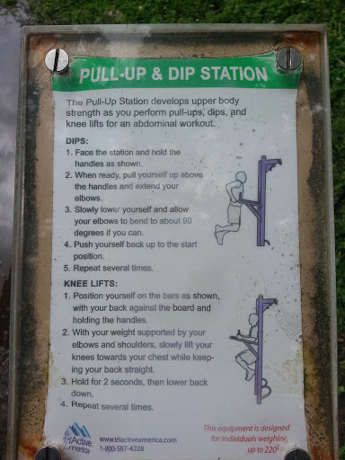 Pull Up And Dip Station 