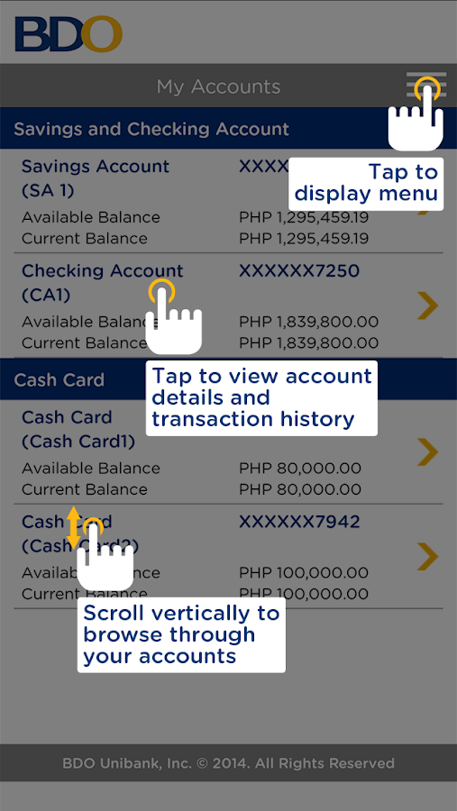 BDO Mobile Banking Android Apps on Google Play