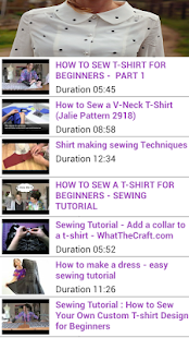 Sewing Tutorial Shirt