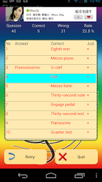 Musical symbols quiz poster 2