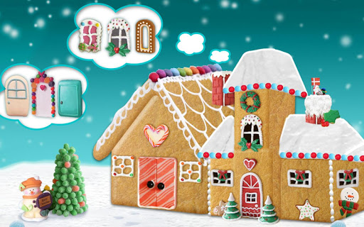 【免費休閒App】Gingerbread House- Candy Maker-APP點子