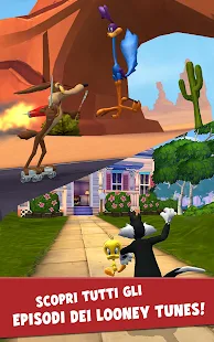 Looney Tunes: La corsa! Screenshot