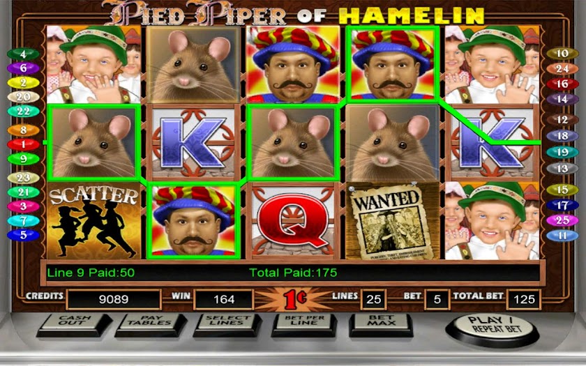 Pied Piper HD Slot Machine Screen 3