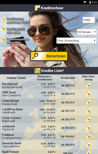 【免費財經App】Kreditrechner-APP點子