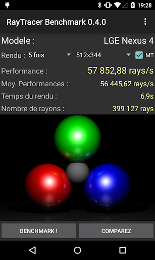 RayTracer Benchmark