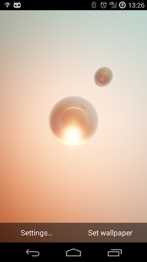 【免費個人化App】Glass Spheres Live Wallpaper-APP點子