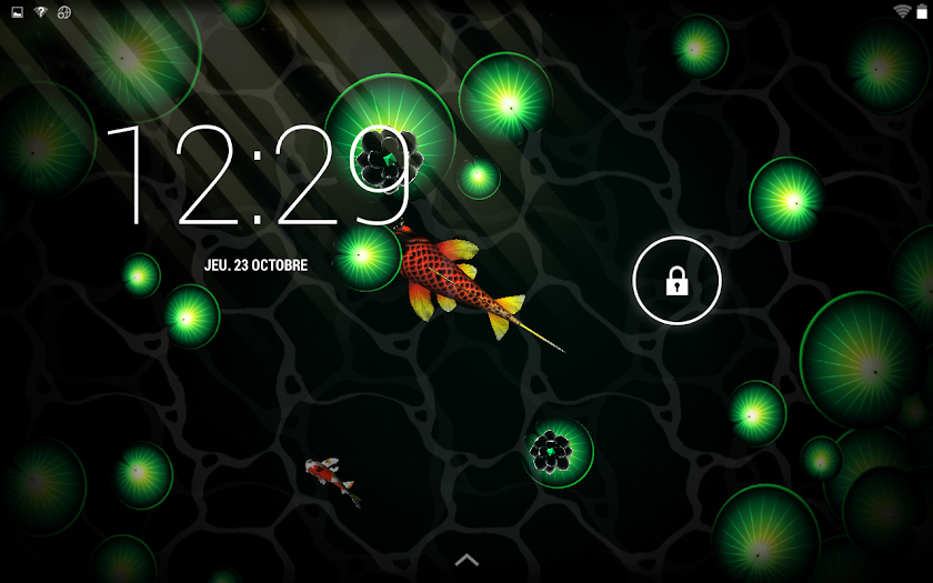 Majestic Koi live wallpaper HD Screen 2