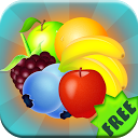 Match Three Fruits - Free mobile app icon