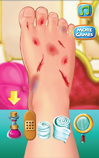 【免費家庭片App】Princess Foot Caring-APP點子