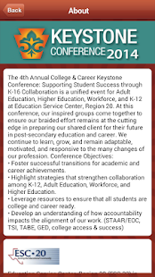 Keystone Conference Screenshots 1