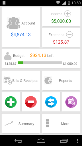 financeOne: My Budget