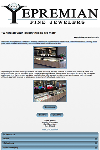 【免費商業App】Yepremian Jewelers-APP點子