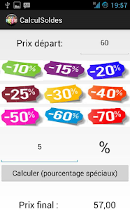 Calcul Soldes Screenshots 2
