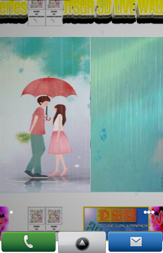 【免費個人化App】Rainny Day 3D LIVE WALLPAPER-APP點子