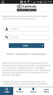 Free myLFS - Lexus Financial APK for PC