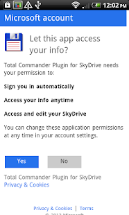 TCPlugin: WindowsLive Skydrive