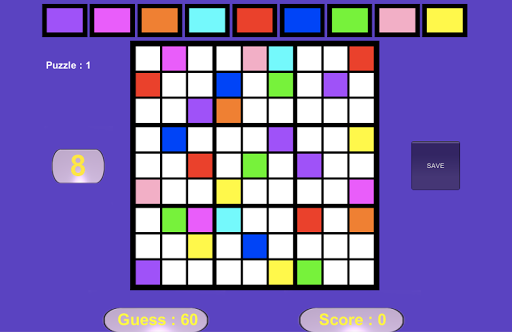 Free Colour Sudoku Demo