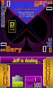 Android application Spades Lackey Scorekeeper screenshot
