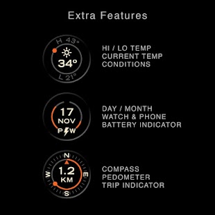 Ranger Military Watch Face Screenshots 2