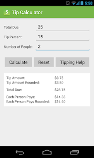 Free Tip Calculator APK