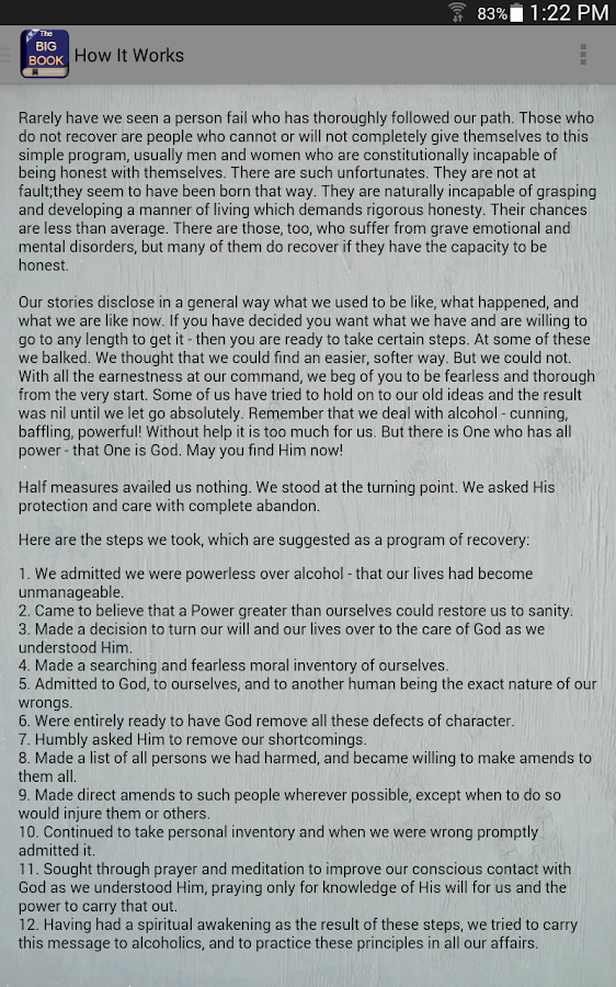 where is the aa preamble in the big book