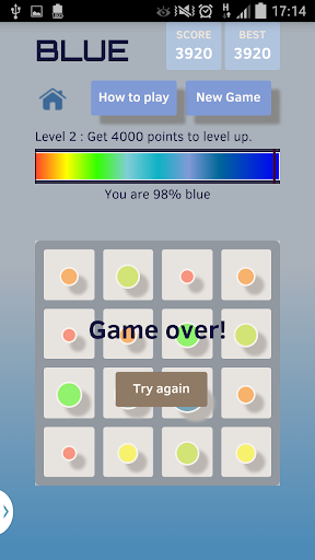 【免費解謎App】BLUE - Color 2048 Puzzle Game-APP點子