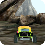 3D Car Racing Rocky Landscape Apk